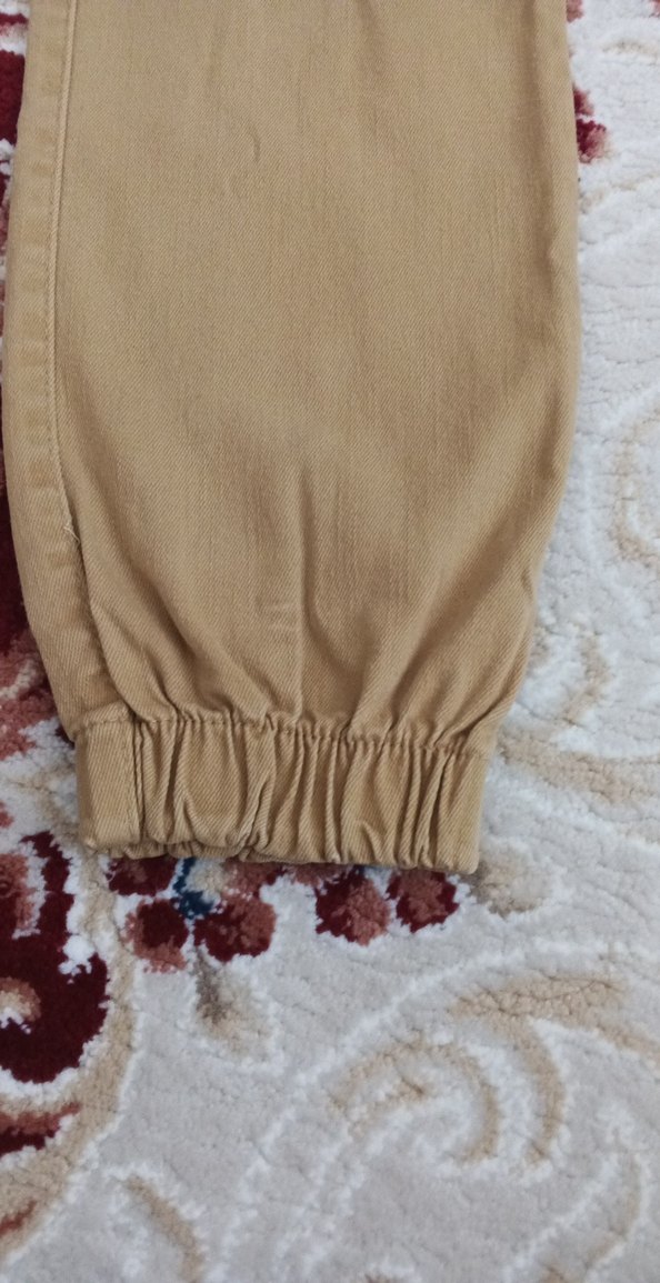 erkek cocuk Pamuklu Rahat Kesim Pantolon - Görsel 3