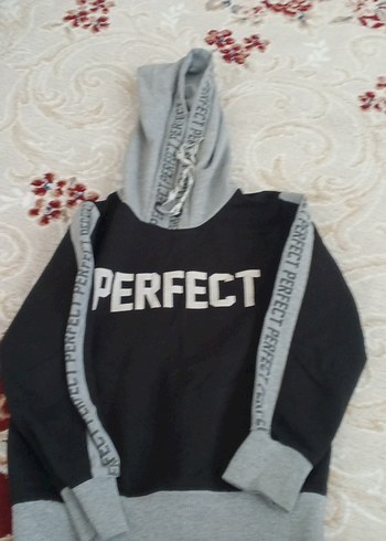 Erkek Çocuk Baskılı Kapüşonlu Sweatshirt - Görsel 5