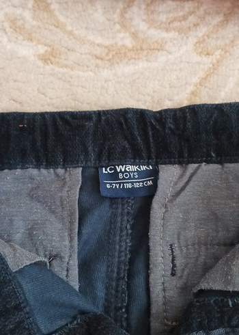 Düğmeli Lacivert Erkek çocuk Kot Pantolon - Görsel 4