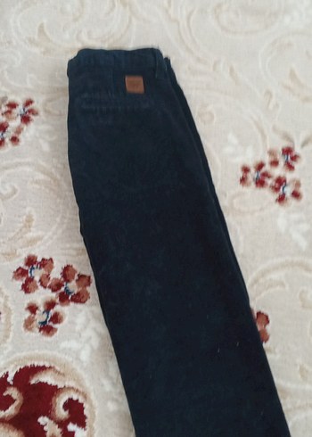 Düğmeli Lacivert Erkek çocuk Kot Pantolon - Görsel 2