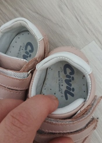 Kız Bebek Pembe İlk Adım Ayakkabısı - Görsel 3