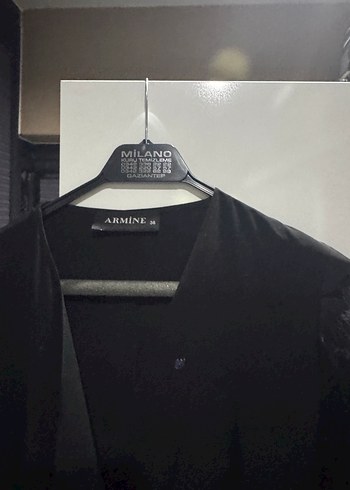 Püsküllü detaylı pardesü - Görsel 4