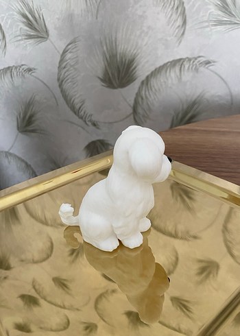 Beyaz Minik Oyuncak Köpek - Görsel 3