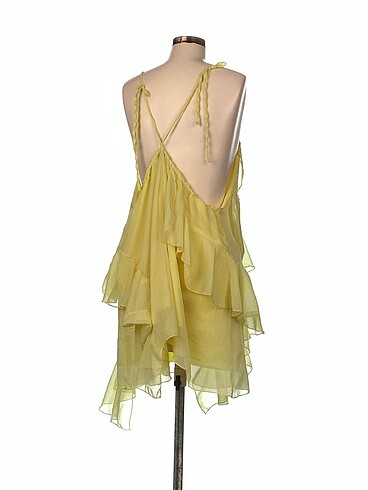 m Beden Vintage Love Kısa Elbise %70 İndirimli.