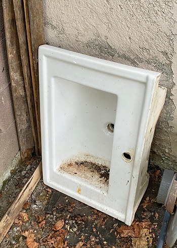  Beden Beyaz Seramik Lavabo