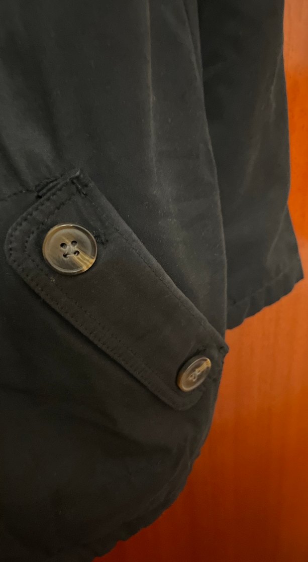 Siyah, Kürklü, Midi Boy Kadın Ceket/parka - Görsel 4