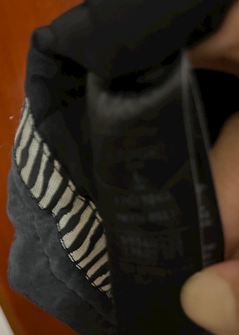 Düğmeli SiyahUzun Kadın mont - Görsel 8