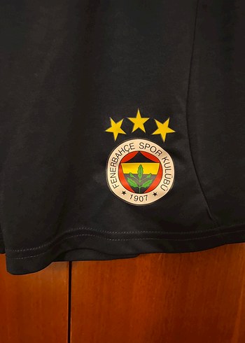 Siyah Erkek Mini Spor Şort Velcro Detaylı - Görsel 2