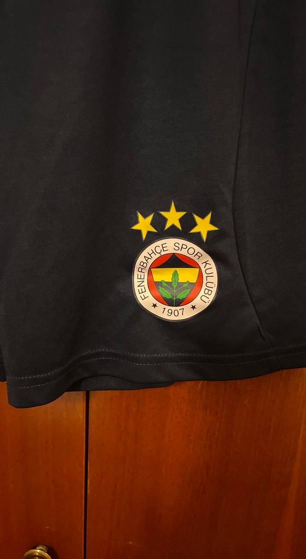 Siyah Erkek Mini Spor Şort Velcro Detaylı - Görsel 2