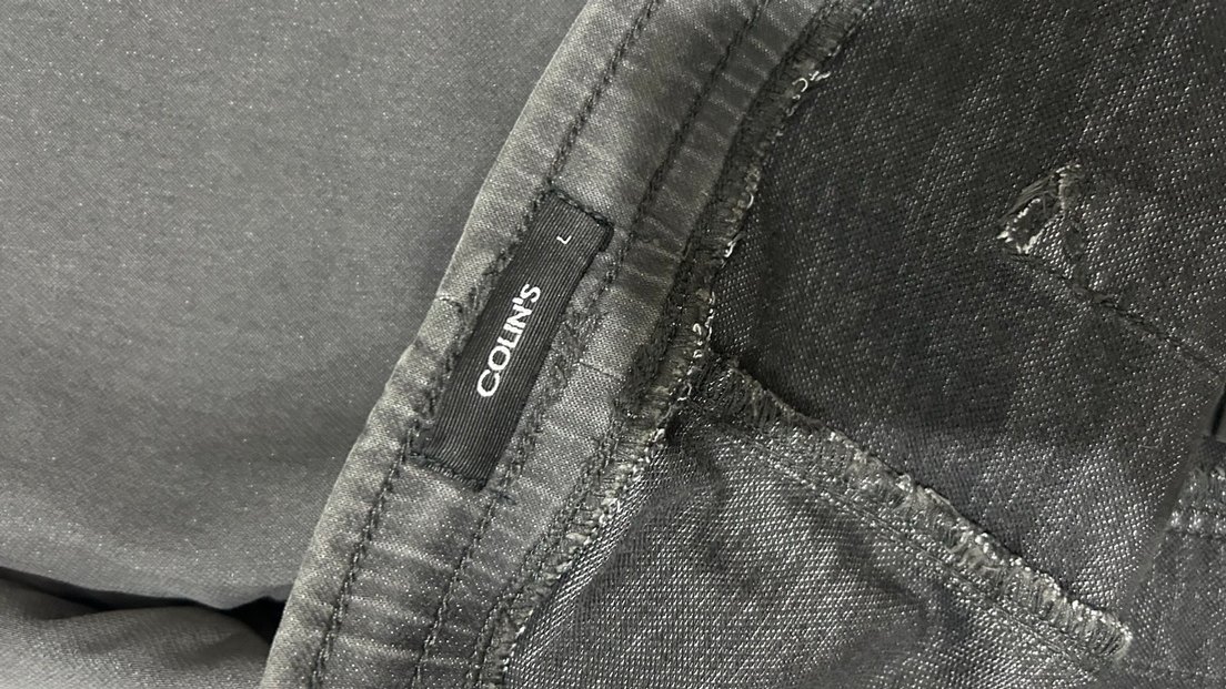 Erkek Gri Dar Kesim Denim Pantolon - Görsel 3