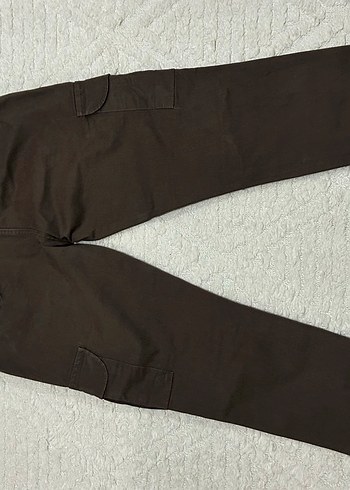 Erkek Kahverengi Süet Street Wear Pantolon - Görsel 2