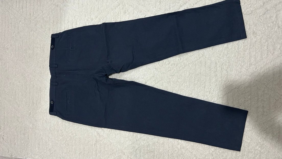 Erkek Siyah Regular Fit Street Wear Pantolon - Görsel 2