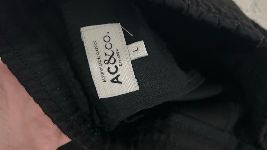 Siyah Erkek Regular Fit Midi Pantolon - Görsel 3