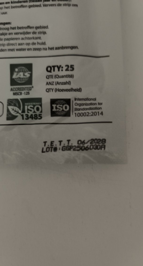 06/2028 skt painles night glu bandı - Görsel 3