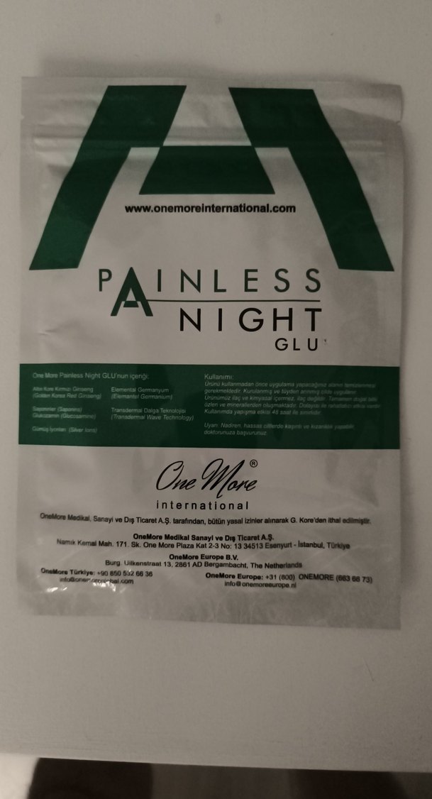 06/2028 skt painles night glu bandı - Görsel 2