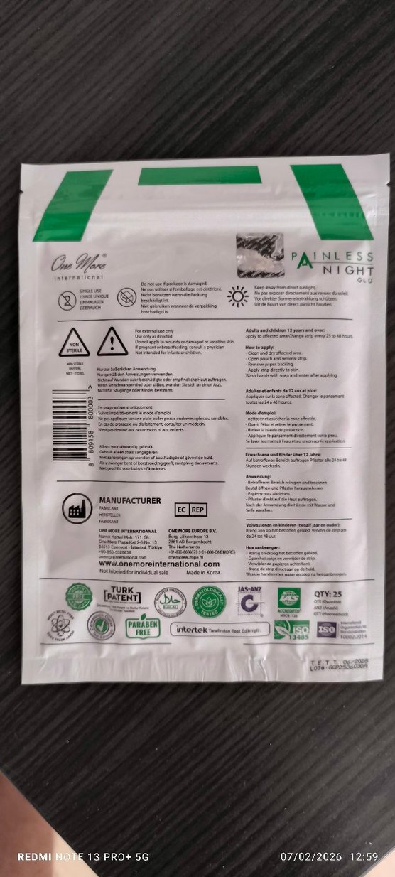 One More Painless Night Glu Gece Nemlendirici - Görsel 4