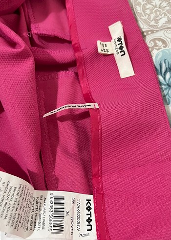 Koton Pembe Kadın Kumaş Pantolon / Koton