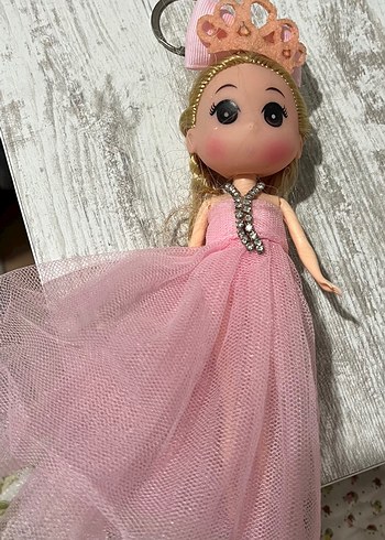 Pembe Mini Bebek Anahtarlık
