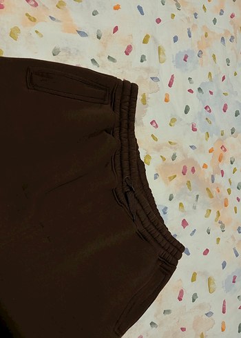 Erkek Relaxed Fit Pamuklu Kahverengi Eşofman Altı | GRIMELANGE - Görsel 4