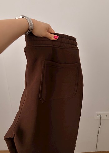 Erkek Relaxed Fit Pamuklu Kahverengi Eşofman Altı | GRIMELANGE - Görsel 6