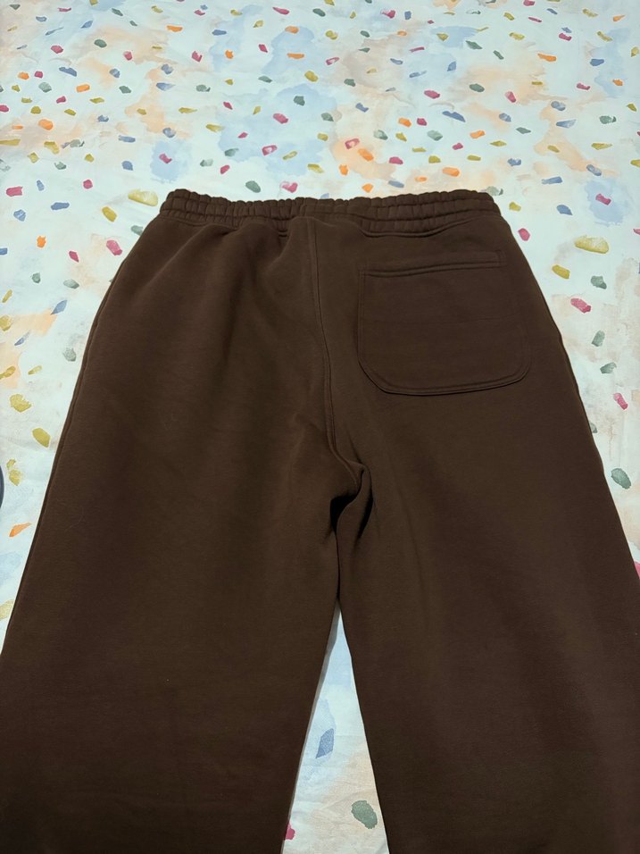 Erkek Relaxed Fit Pamuklu Kahverengi Eşofman Altı | GRIMELANGE - Görsel 3