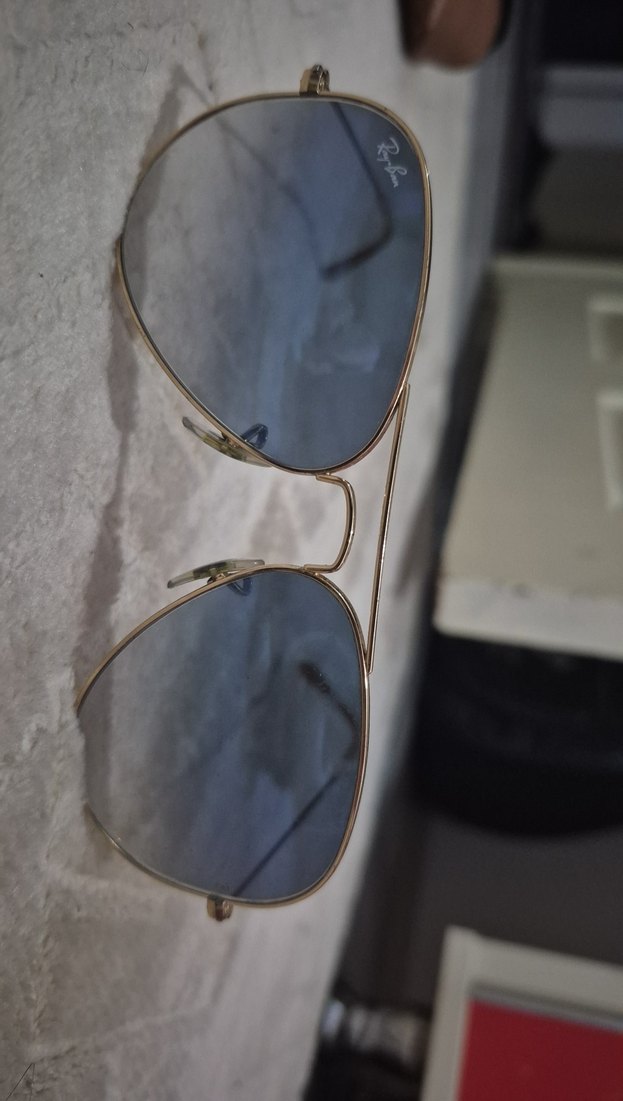 Orjinal Ray-Ban Aviator Large Metal Güneş Gözlüğü - Görsel 5