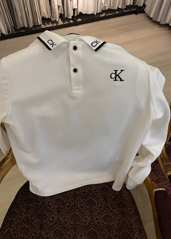 CALVIN KLEIN ZARA KREP YAKA SWEAT - Görsel 4