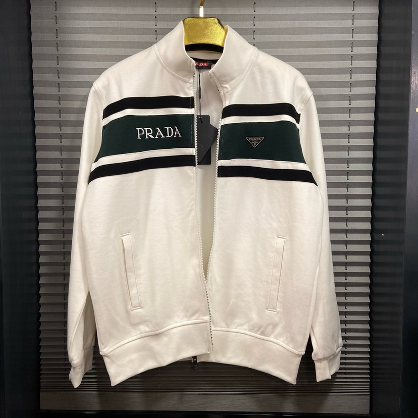 PRADA PREMIUM ZIP DOUBLE FACE - Görsel 2