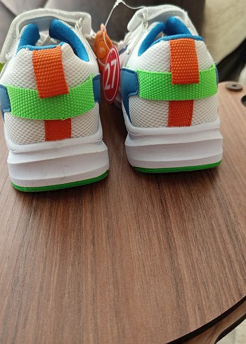 Beyaz Erkek Çocuk Spor Ayakkabı - Görsel 2