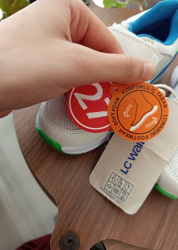 Beyaz Erkek Çocuk Spor Ayakkabı - Görsel 5