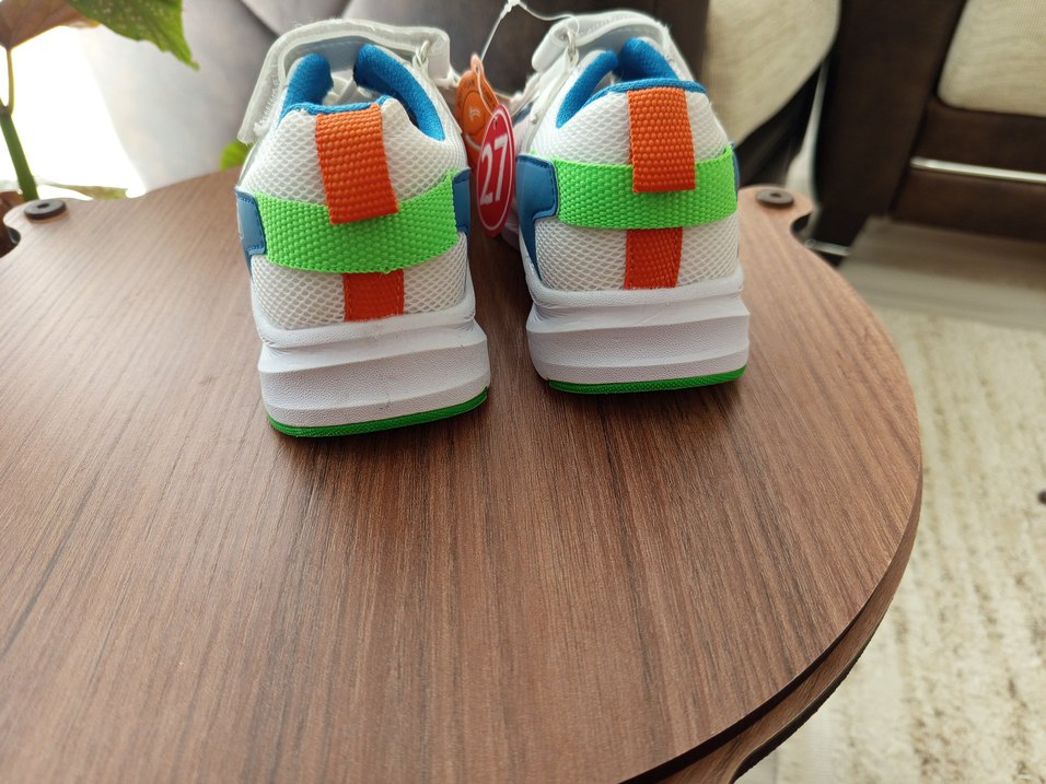 Beyaz Erkek Çocuk Spor Ayakkabı - Görsel 2