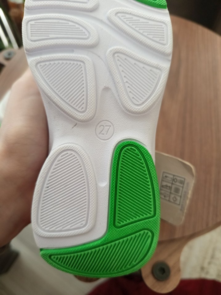 Beyaz Erkek Çocuk Spor Ayakkabı - Görsel 4