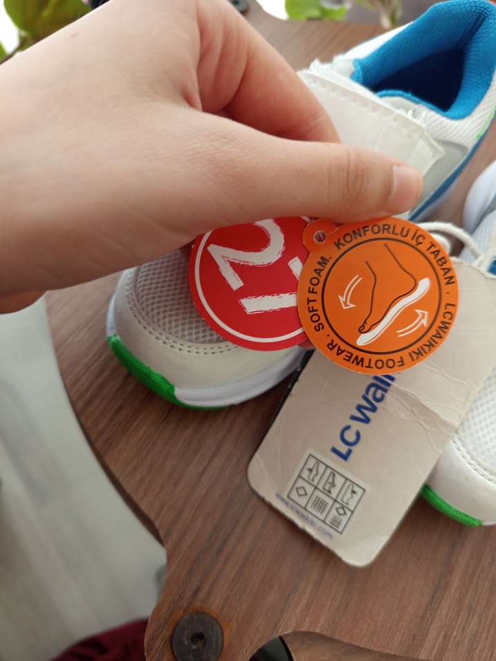 Beyaz Erkek Çocuk Spor Ayakkabı - Görsel 5