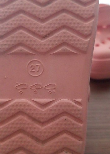 Kızlar İçin Pembe Tokalı Terlik - Görsel 2