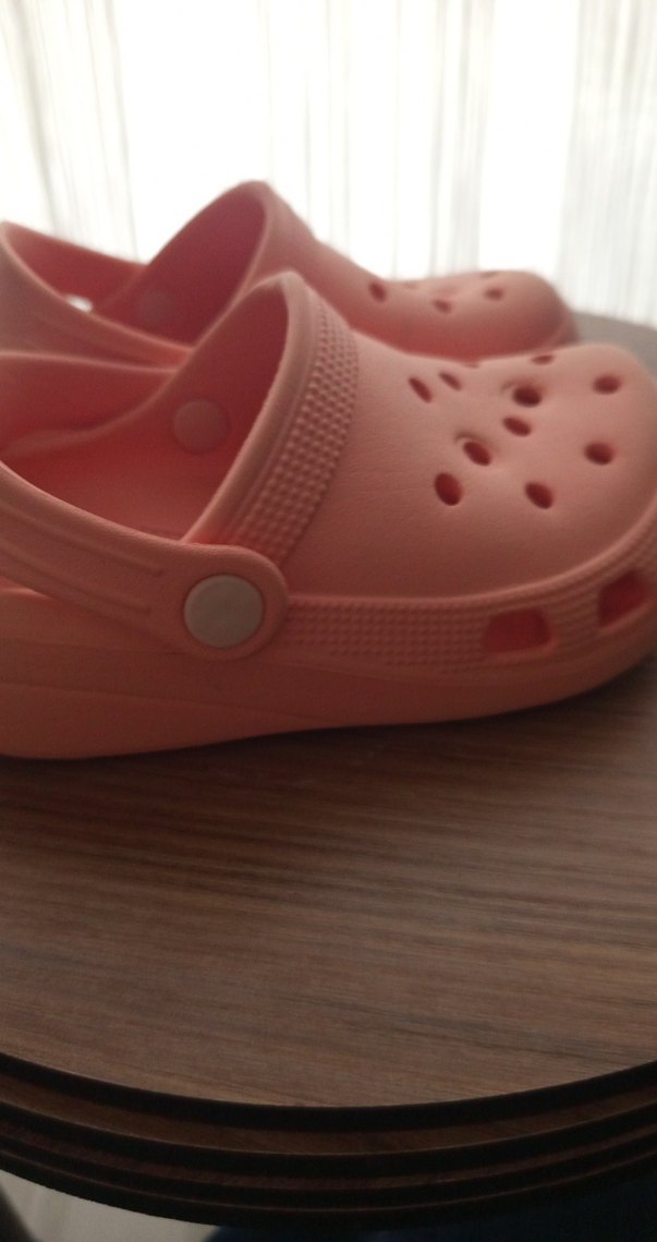 Kızlar İçin Pembe Tokalı Terlik - Görsel 4