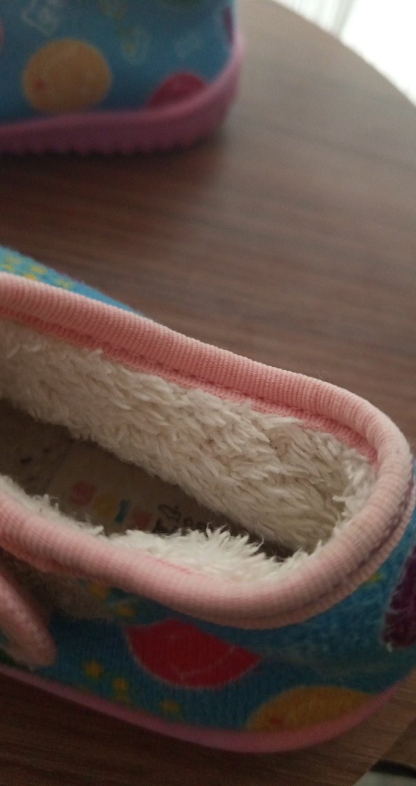 Kız Çocuk Renkli Bağcıksız Ev Terliği - Görsel 3