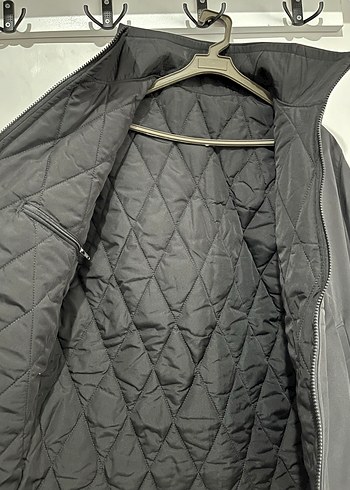 Erkek Siyah Fermuarlı Ceket - Görsel 3