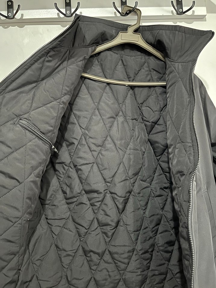 Erkek Siyah Fermuarlı Ceket - Görsel 3