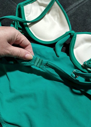 Yeşil Strappy Kadın Bikini Takımı - Görsel 7