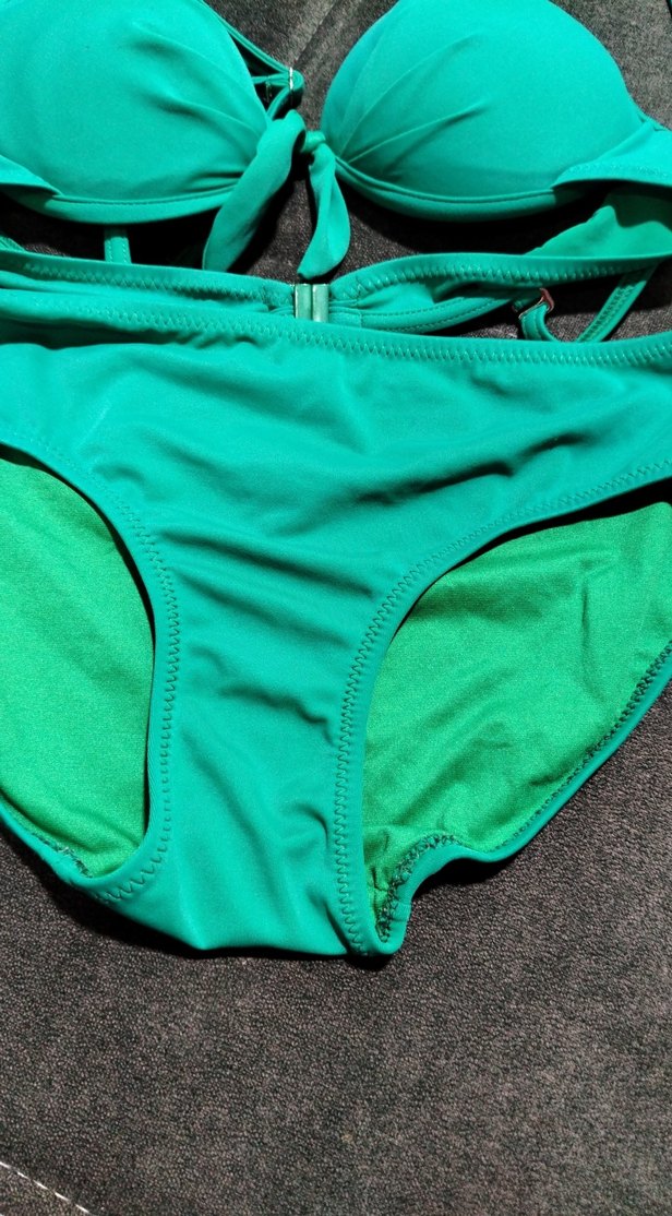 Yeşil Strappy Kadın Bikini Takımı - Görsel 3