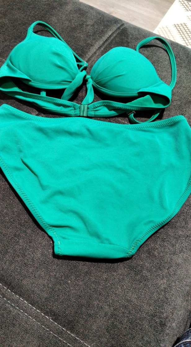 Yeşil Strappy Kadın Bikini Takımı - Görsel 4