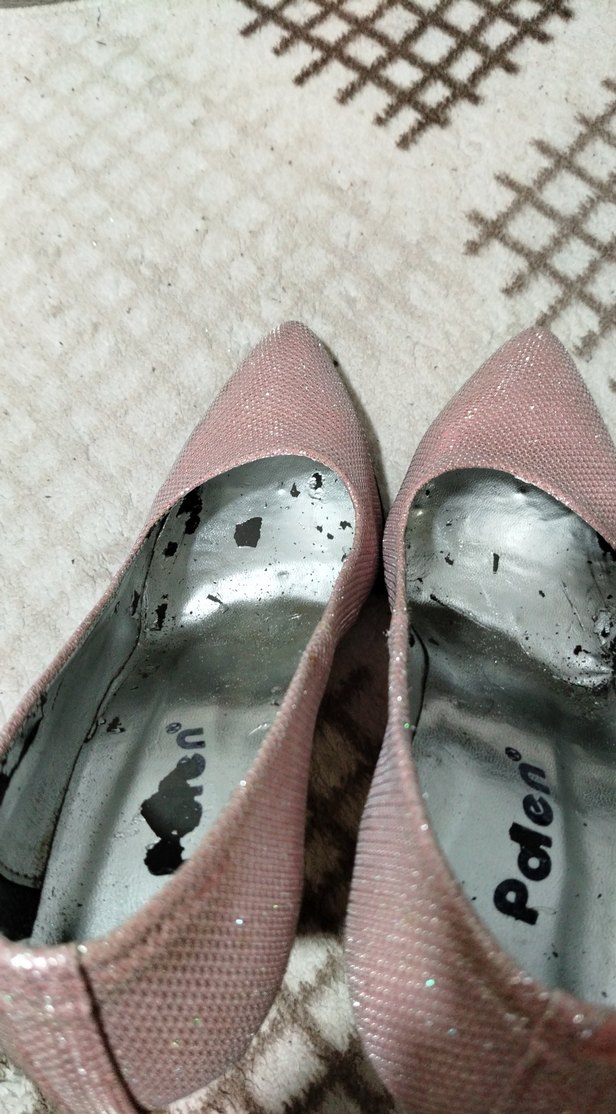 Pembe Yılan Desenli Stiletto Topuklu Kadın Ayakkabı - Görsel 5