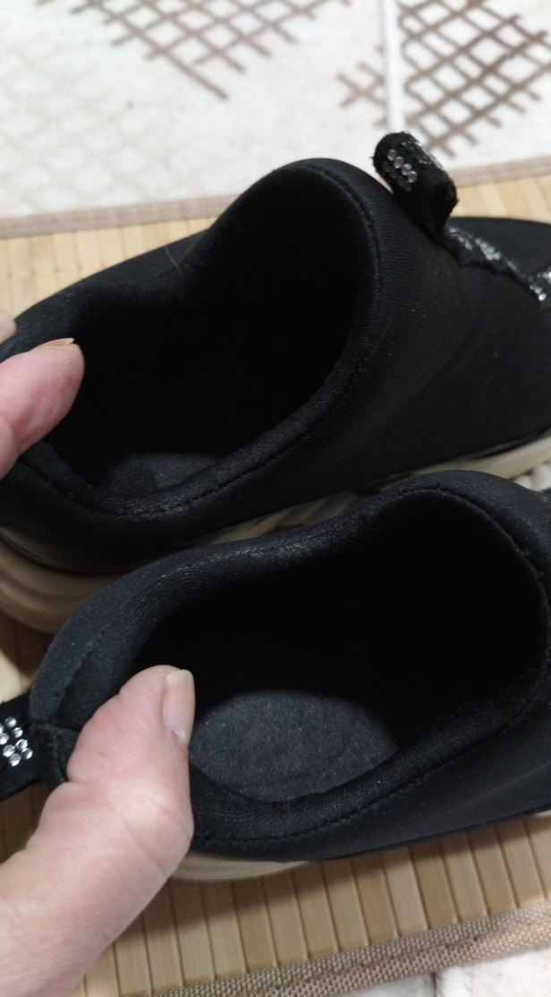 Siyah Kadın Dolgu Topuklu Spor Ayakkabı - Görsel 4