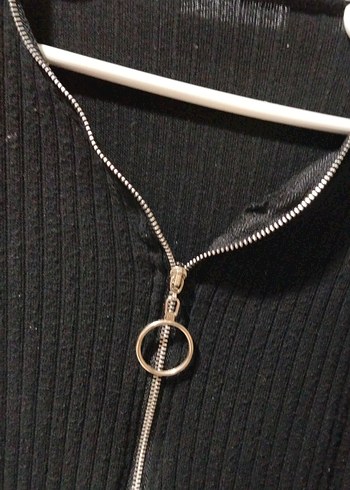 Kadın Siyah Triko Uzun Elbise Standart beden. - Görsel 2