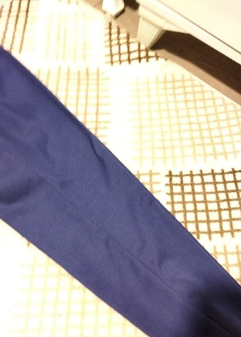 Parlak Mavi Kadın Pantolon - Görsel 2