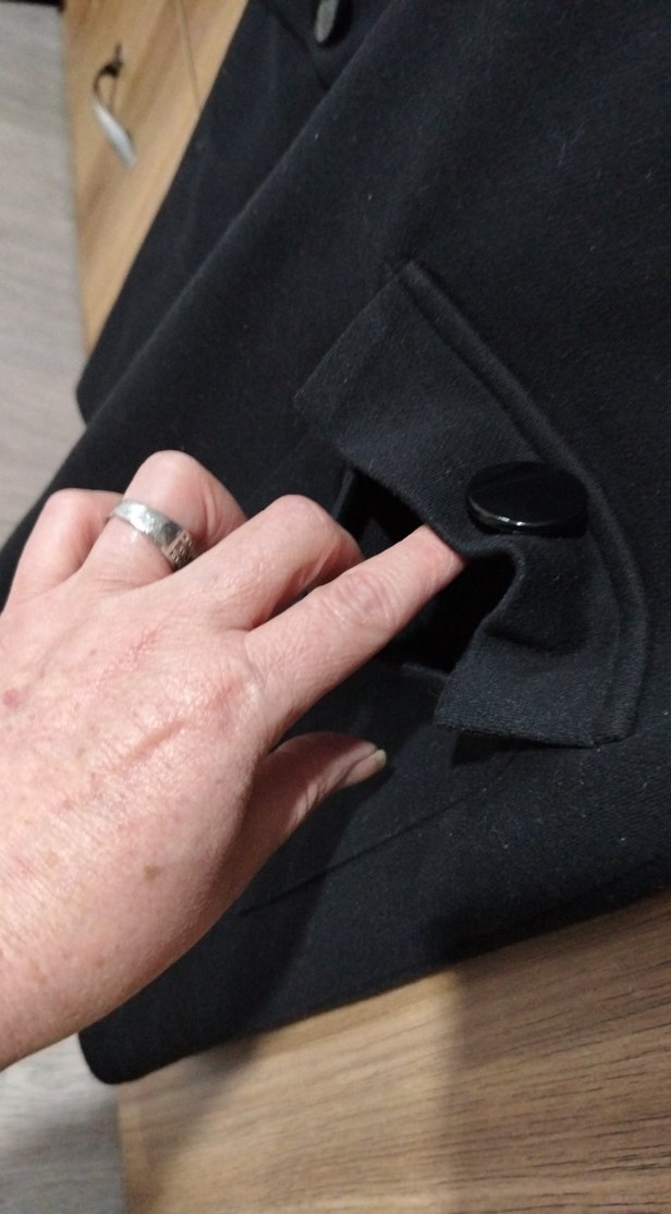 Siyah Kısa Kollu Midi Elbise - Görsel 5