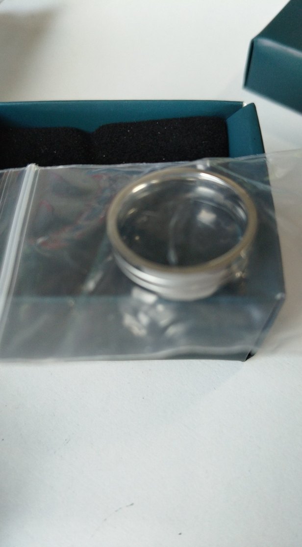 Klasik Şıklıkta Tokalı Beyaz Yüzük - Görsel 5