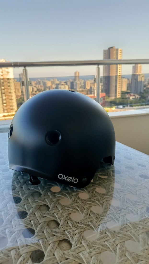 Siyah Kemerli Biker Motosiklet Kaskı - Görsel 2