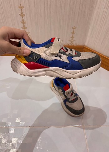 Kinetix Çocuk Çok Renkli Bağcıksız Spor Ayakkabı