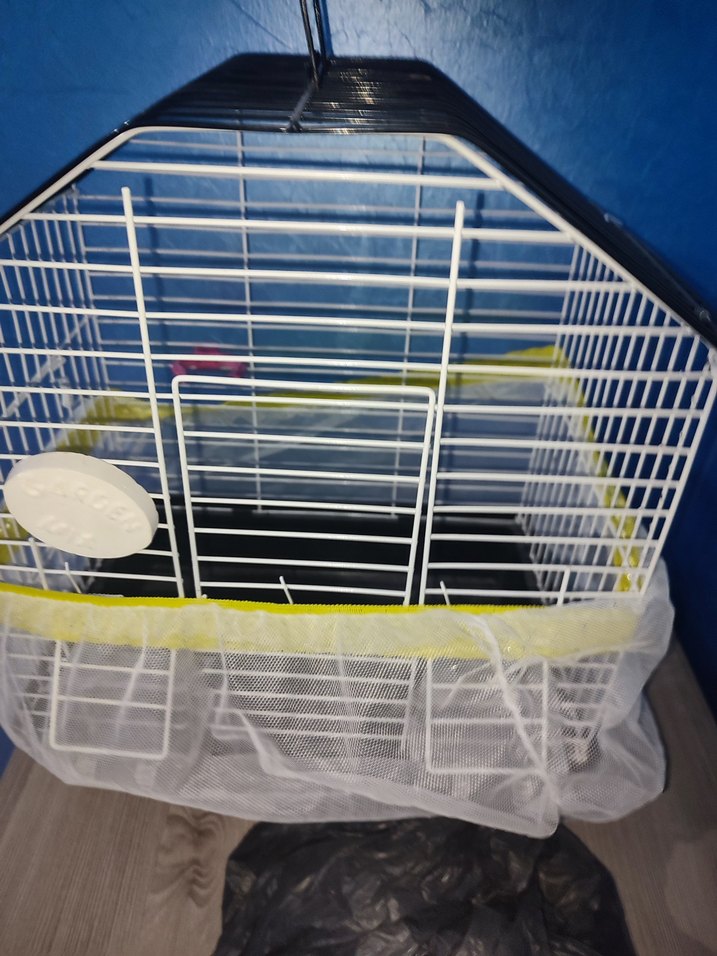 Gri Küçük Evcil Hayvan Kafesi - Görsel 3